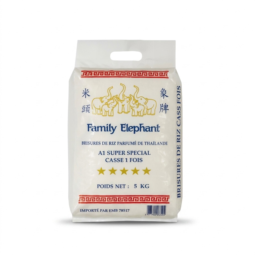 Family Elephant Rice – 1x Broken